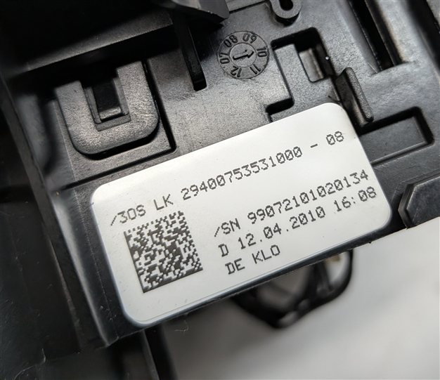 Thumbnail 11: 2011-2016 PORSCHE CAYENEN (958) COLUMN BLINKER WIPER CRUISE COMBINATION SWITCH