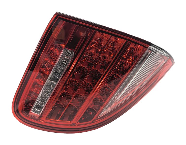 2011-2014 PORSCHE CAYENNE (958) LEFT DRIVER REAR INNER TAILLIGHT LIGHT LAMP