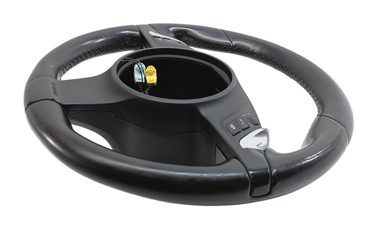 Thumbnail 3: 2011-2014 PORSCHE CAYENNE 958 DRIVER MULTIFUNCTION HEATED STEERING WHEEL (Black)