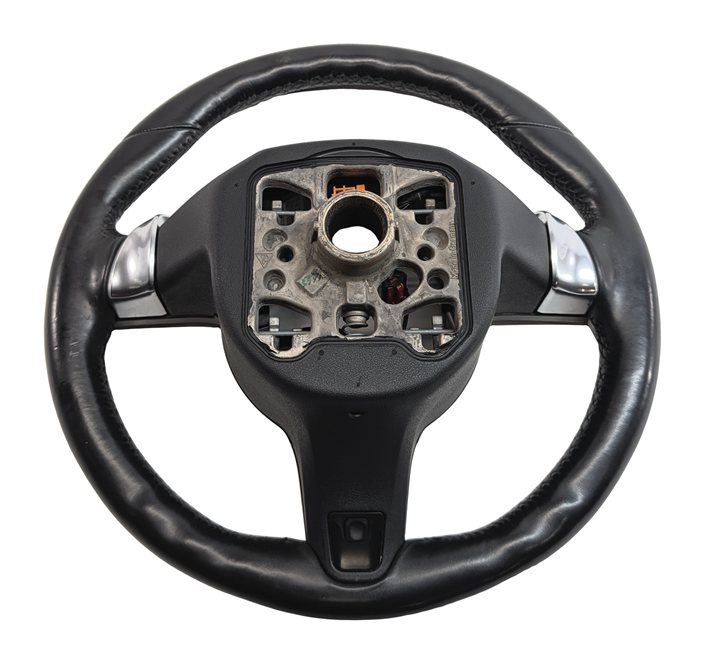 Thumbnail 4: 2011-2014 PORSCHE CAYENNE 958 DRIVER MULTIFUNCTION HEATED STEERING WHEEL (Black)