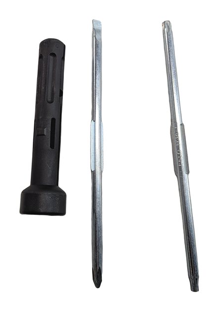 Thumbnail 4: PORSCHE 11-18 CAYENNE 958 15-23 MACAN 95B SPARE TIRE JACK & LUG WRENCH TOOL KIT