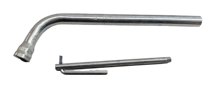 Thumbnail 6: PORSCHE 11-18 CAYENNE 958 15-23 MACAN 95B SPARE TIRE JACK & LUG WRENCH TOOL KIT