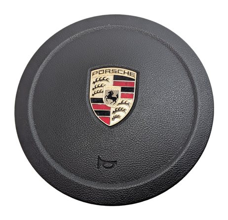 Thumbnail 3: 2011-2014 PORSCHE CAYENNE (958) DRIVER STEERING WHEEL SRS AIRBAG AIR BAG (Black)