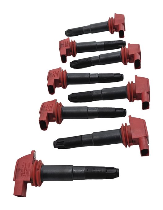 Thumbnail 2: 2010-2018 PORSCHE CAYENNE PANAMERA (958 970) 4.8L V8 ENGINE IGNITION COIL SET 8