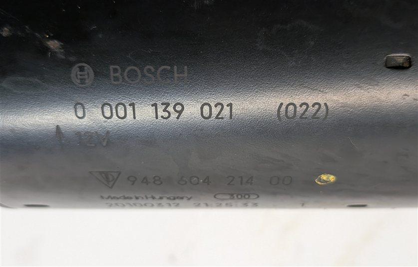 Thumbnail 8: 2011-2018 PORSCHE CAYENNE (958) 4.8L M48 V8 ENGINE - STARTER MOTOR (BOSCH)