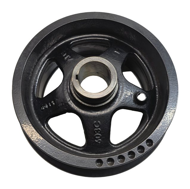 Thumbnail 3: 2011-2018 PORSCHE CAYENNE (958) 4.8L M48 V8 ENGINE HARMONIC BALANCER PULLEY