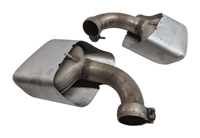 Thumbnail 4: 2011-2014 PORSCHE CAYENNE (958) 3.6L ENGINE MUFFLER PIPE EXHAUST TIP SET