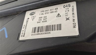 Thumbnail 8: 2011-2014 PORSCHE CAYENNE (958) LEFT FRONT DRIVER HID XENON HEADLIGHT LIGHT LAMP