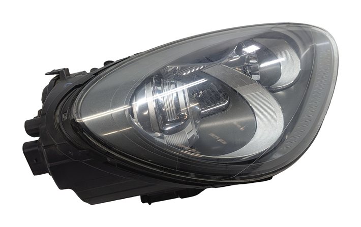11-14 PORSCHE CAYENNE (958) RIGHT FRONT PASSENGER HID XENON HEADLIGHT LIGHT LAMP