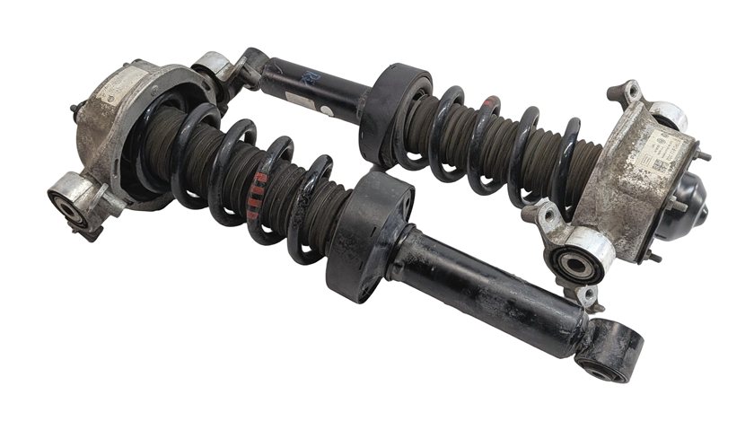 11-18 PORSCHE CAYENNE (958) REAR LEFT & RIGHT VDC VARIABLE DAMPING SHOCK STRUT