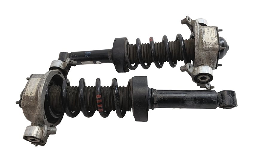 Thumbnail 2: 11-18 PORSCHE CAYENNE (958) REAR LEFT & RIGHT VDC VARIABLE DAMPING SHOCK STRUT