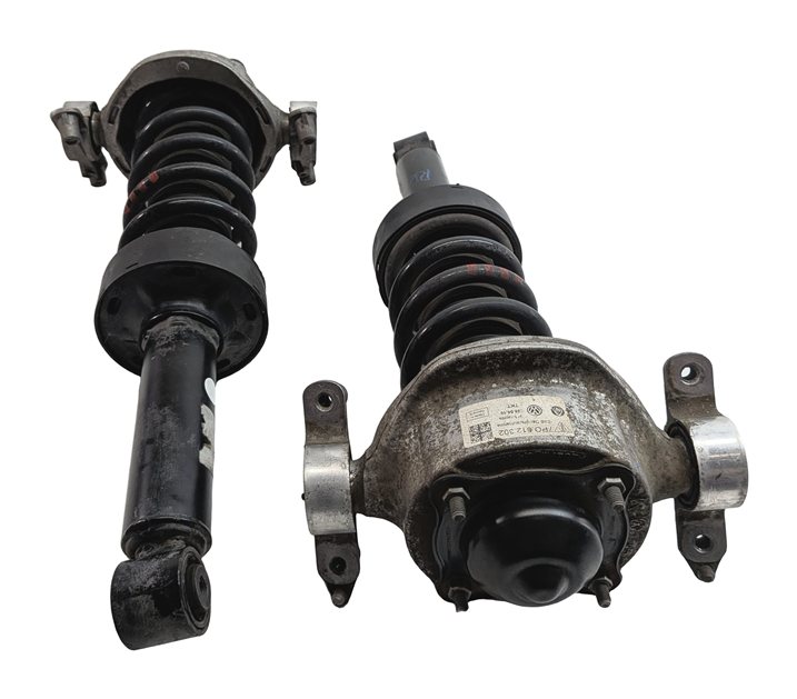 Thumbnail 4: 11-18 PORSCHE CAYENNE (958) REAR LEFT & RIGHT VDC VARIABLE DAMPING SHOCK STRUT