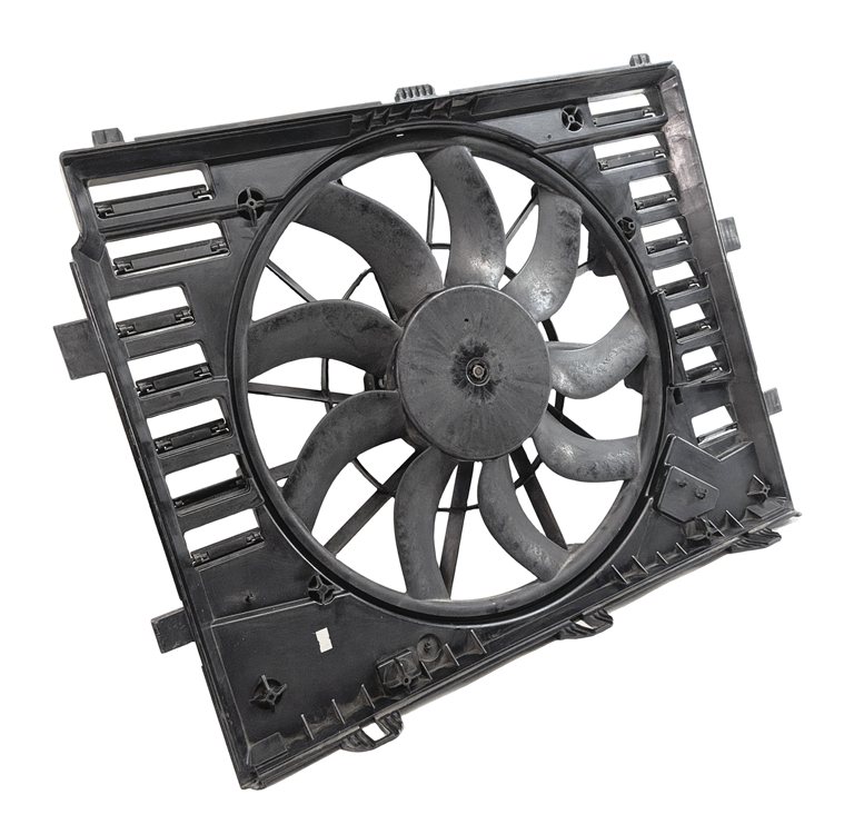 Thumbnail 1: 2011-2018 PORSCHE CAYENNE (958) 3.0L DIESEL & 4.8L ENGINE RADIATOR COOLING FAN