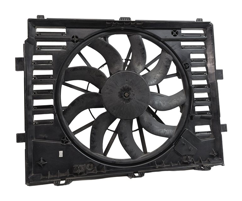 Thumbnail 2: 2011-2018 PORSCHE CAYENNE (958) 3.0L DIESEL & 4.8L ENGINE RADIATOR COOLING FAN