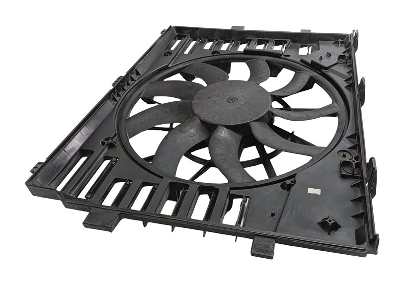 Thumbnail 3: 2011-2018 PORSCHE CAYENNE (958) 3.0L DIESEL & 4.8L ENGINE RADIATOR COOLING FAN