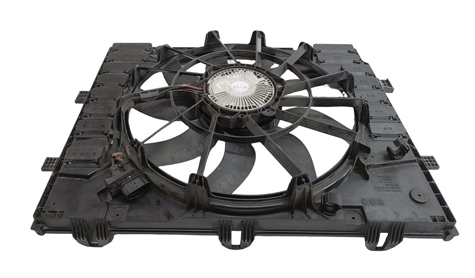 Thumbnail 5: 2011-2018 PORSCHE CAYENNE (958) 3.0L DIESEL & 4.8L ENGINE RADIATOR COOLING FAN