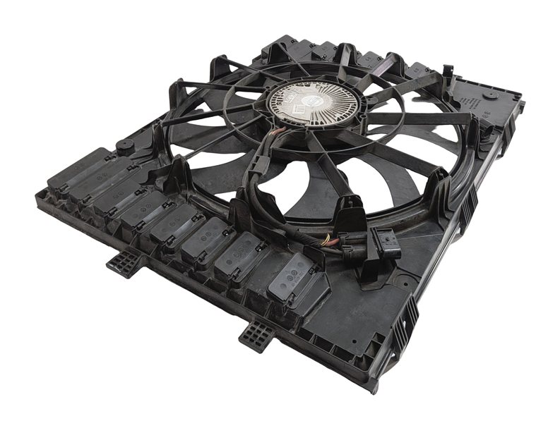 Thumbnail 6: 2011-2018 PORSCHE CAYENNE (958) 3.0L DIESEL & 4.8L ENGINE RADIATOR COOLING FAN