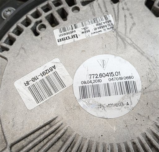 Thumbnail 8: 2011-2018 PORSCHE CAYENNE (958) 3.0L DIESEL & 4.8L ENGINE RADIATOR COOLING FAN
