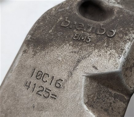 Thumbnail 10: 11-18 PORSCHE CAYENNE (958) REAR LEFT & RIGHT BRAKE CALIPER SET (SILVER BREMBO)