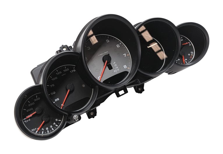 11-12 CAYENNE 958 4.8L NON-TURBO SPEEDOMETER COMPASS NAVIGATION MPH (147k)