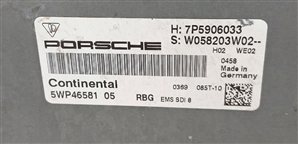 Thumbnail 20: 11-14 PORSCHE CAYENNE (958) 4.8L NON-TURBO ENGINE ECM IMMOBILIZER MODULE KEY SET