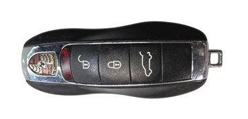 Thumbnail 6: 11-14 PORSCHE CAYENNE (958) 4.8L NON-TURBO ENGINE ECM IMMOBILIZER MODULE KEY SET