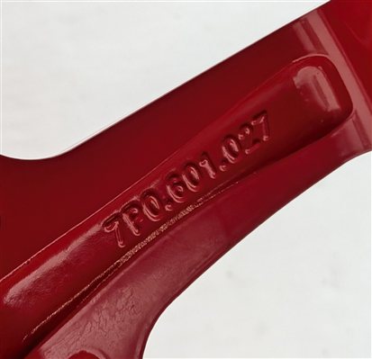 Thumbnail 6: 20123-2018 PORSCHE CAYENNE (958) 18x6.5 ALUMINUM ALLOY WHEEL SPARE TIRE (RED)