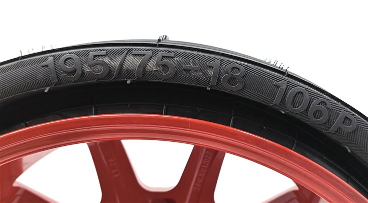 Thumbnail 9: 20123-2018 PORSCHE CAYENNE (958) 18x6.5 ALUMINUM ALLOY WHEEL SPARE TIRE (RED)