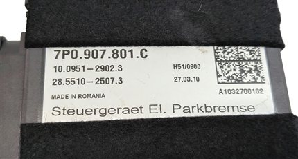 Thumbnail 6: 2011 PORSCHE CAYENNE 958 ELECTRONIC EMERGENCY PARK PARKING BRAKE CONTROL MODULE