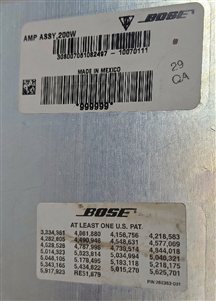 Thumbnail 6: 2011 PORSCHE CAYENNE (958) RADIO STEREO BOSE AUDIO SOUND SYSTEM AMP AMPLIFIER