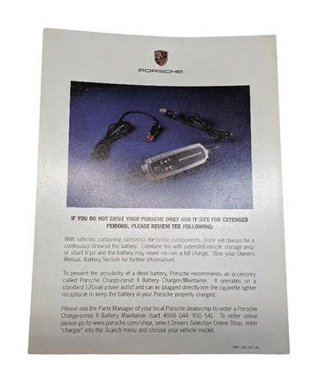 Thumbnail 4: 2011 PORSCHE CAYENNE (958) 4.8L NON TURBO ENGINE OWNERS MANUAL SET w/CASE