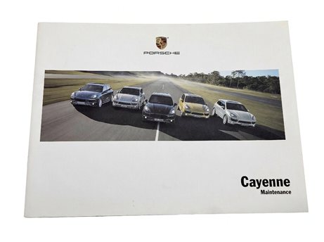 Thumbnail 5: 2011 PORSCHE CAYENNE (958) 4.8L NON TURBO ENGINE OWNERS MANUAL SET w/CASE