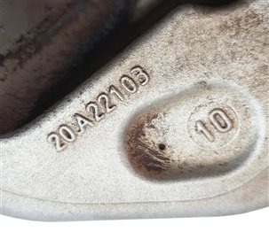 Thumbnail 8: 11-18 PORSCHE CAYENNE (958) FRONT LEFT & RIGHT BRAKE CALIPER SET (SILVER BREMBO)