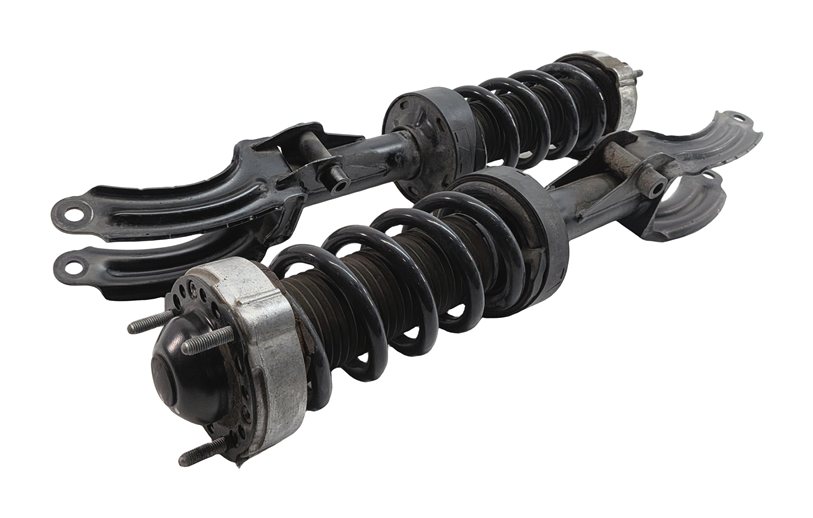 2011-2018 PORSCHE CAYENNE (958) FRONT LEFT & RIGHT SUSPENSION SHOCK STRUT SET 2