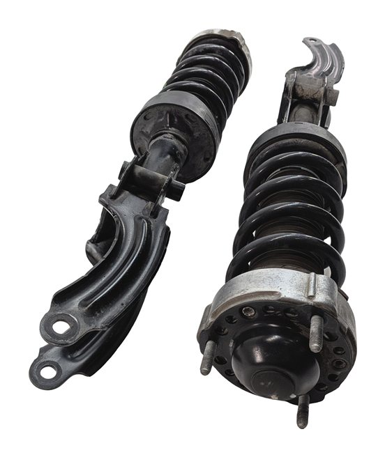 Thumbnail 2: 2011-2018 PORSCHE CAYENNE (958) FRONT LEFT & RIGHT SUSPENSION SHOCK STRUT SET 2