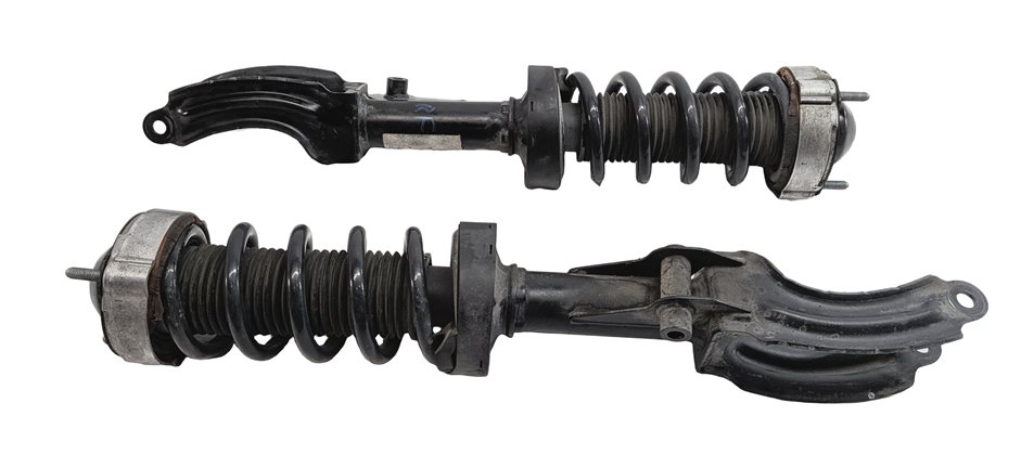Thumbnail 3: 2011-2018 PORSCHE CAYENNE (958) FRONT LEFT & RIGHT SUSPENSION SHOCK STRUT SET 2