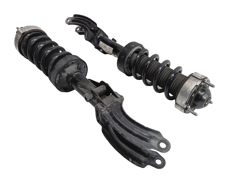 Thumbnail 4: 2011-2018 PORSCHE CAYENNE (958) FRONT LEFT & RIGHT SUSPENSION SHOCK STRUT SET 2