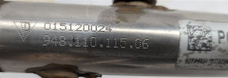 Thumbnail 7: 2011 PORSCHE CAYENNE (958) 4.8L NON TURBO ENGINE FUEL INJECTOR RAIL w/LINES