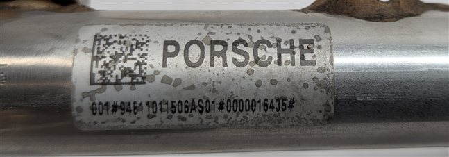 Thumbnail 8: 2011 PORSCHE CAYENNE (958) 4.8L NON TURBO ENGINE FUEL INJECTOR RAIL w/LINES