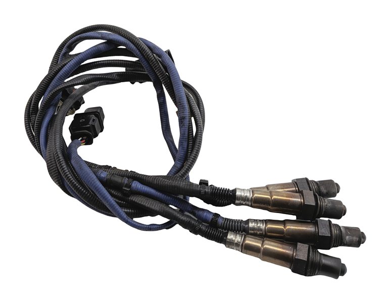 Thumbnail 3: 2011 PORSCHE CAYENNE (958) 4.8L (M48.02) NON TURBO ENGINE OXYGEN O2 SENSOR SET/4