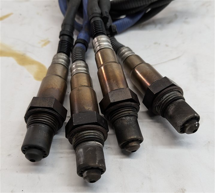 Thumbnail 4: 2011 PORSCHE CAYENNE (958) 4.8L (M48.02) NON TURBO ENGINE OXYGEN O2 SENSOR SET/4