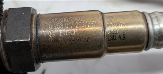 Thumbnail 9: 2011 PORSCHE CAYENNE (958) 4.8L (M48.02) NON TURBO ENGINE OXYGEN O2 SENSOR SET/4