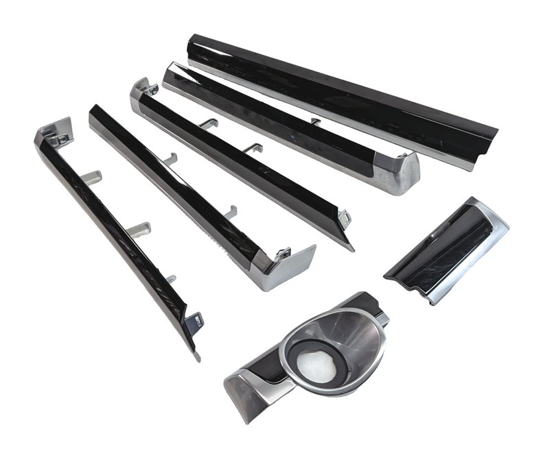Thumbnail 2: 2011 PORSCHE CAYENNE (958) INTERIOR DOOR FRONT DASH TRIM SET/ 7 (PIANO BLACK)