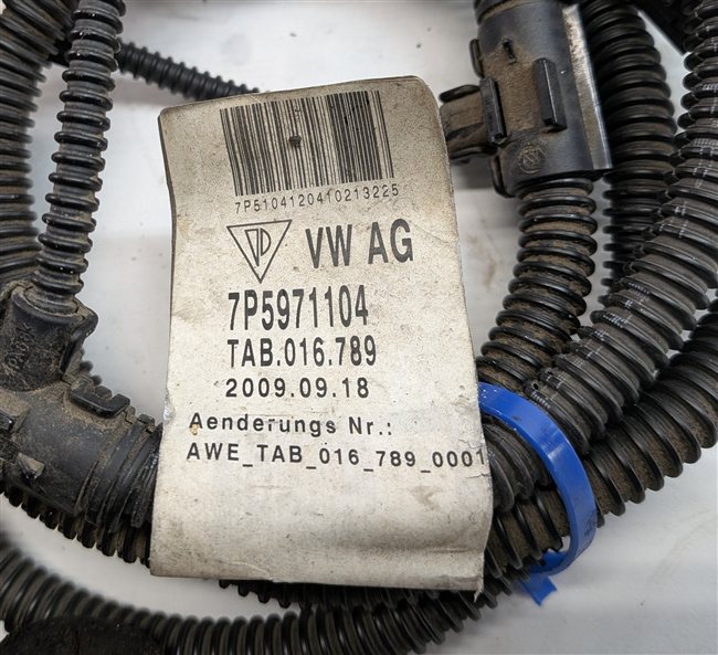 Thumbnail 8: 11 PORSCHE CAYENNE 958 REAR PARK ASSIST PDC DISTANCE CONTROL WIRE SENSOR SET/4