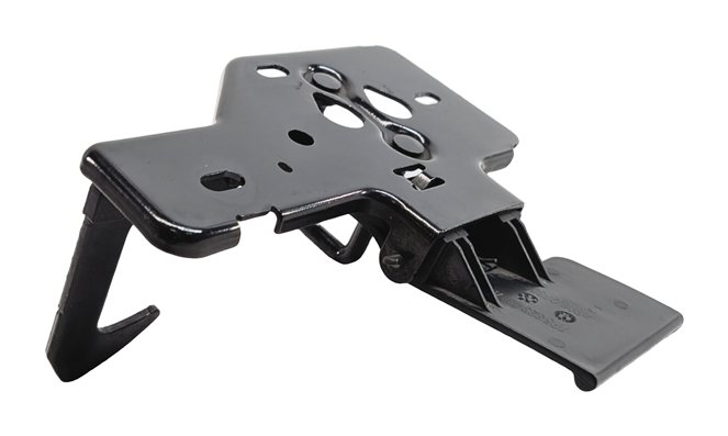 Thumbnail 2: 2011 PORSCHE CAYENNE (958) FRONT HOOD LID SAFETY HOOK LATCH CATCH RELEASE HANDLE