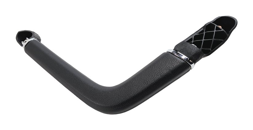 2011 PORSCHE CAYENNE (958) FRONT LEFT DRIVER DOOR PULL HANDLE BAR (Black)