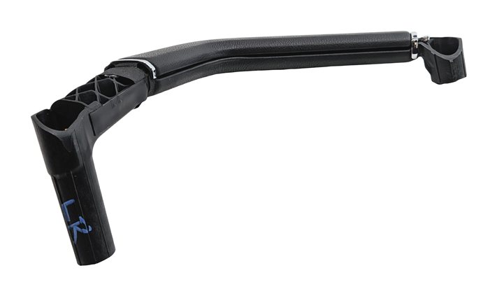 Thumbnail 3: 2011 PORSCHE CAYENNE (958) FRONT LEFT DRIVER DOOR PULL HANDLE BAR (Black)