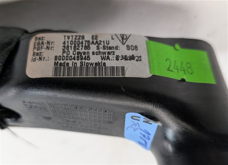 Thumbnail 5: 2011 PORSCHE CAYENNE (958) REAR LEFT DOOR PULL HANDLE BAR (Black)