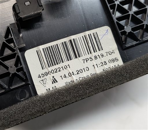 Thumbnail 7: 2011 PORSCHE CAYENNE (958) FRONT RIGHT PASSENGER DASH HEAT AIR AC VENT (Black)