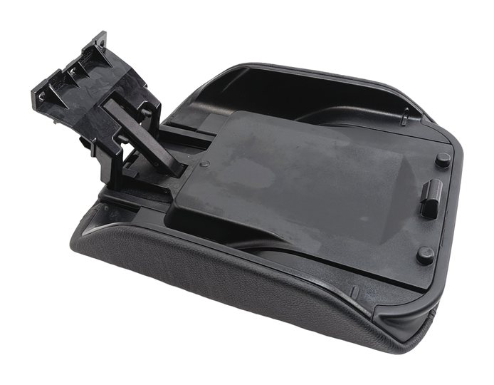 Thumbnail 6: 2011-2018 PORSCHE CAYENNE (958) FRONT CENTER CONSOLE ARM REST LID (Black)